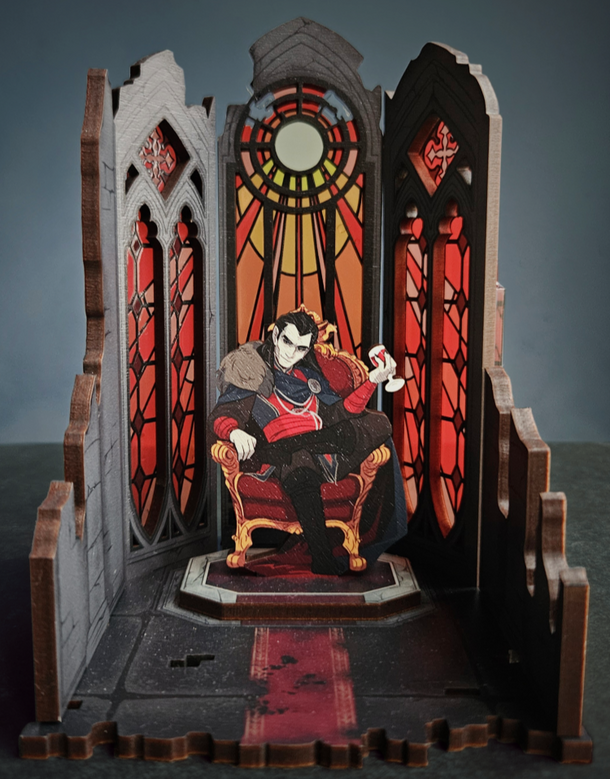 Ravenloft Throne Room - Curse of Strahd