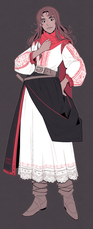 Ireena Kolyana Original Design - Curse of Strahd