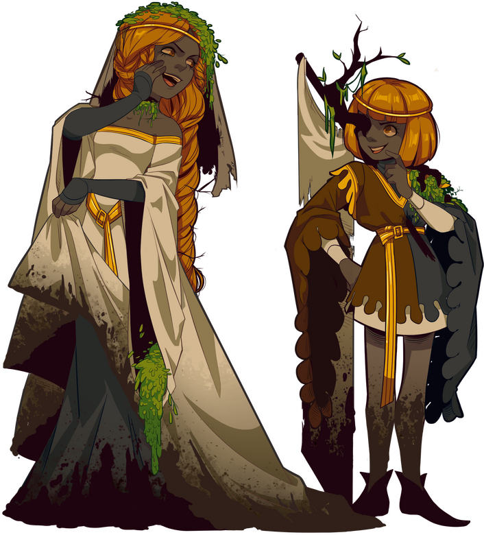 Benedikte and Yngve - Original Characters