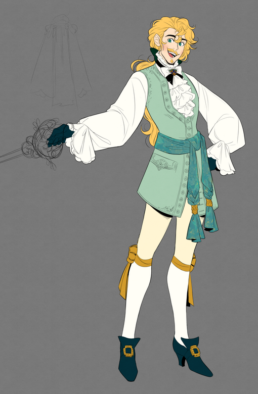 Saverio Bluebird Design - Original Character