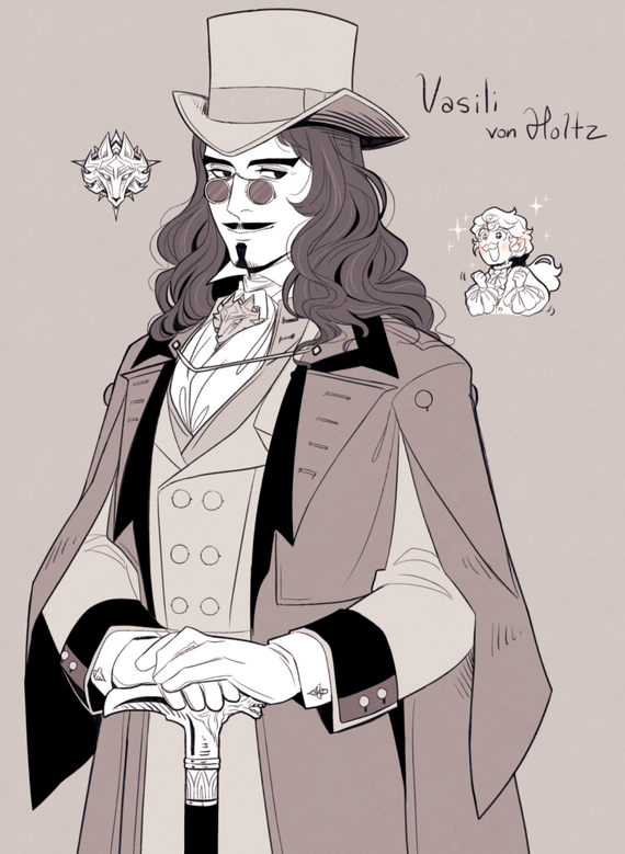 Vasili von Holtz Original Design - Curse of Strahd